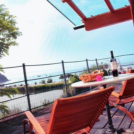 Piran Beach House - Private Oasis - Beachfront Apartment With A Sea View Terrace Buitenkant foto