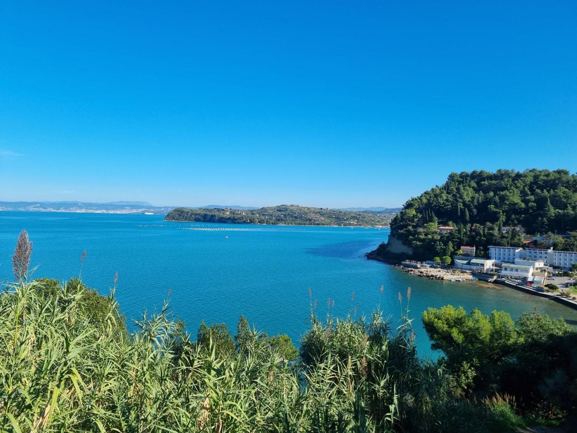 Piran Beach House - Private Oasis - Beachfront Apartment With A Sea View Terrace Buitenkant foto